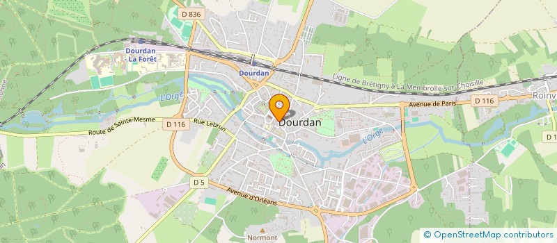 localisation de l'entreprise DLP DEMENAGEMENT à DOURDAN