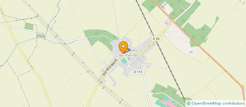 localisation de l'entreprise DLP DIFFUSION à GELLAINVILLE