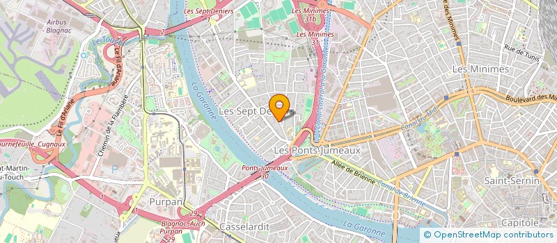 localisation de l'entreprise DLP IMMO à TOULOUSE