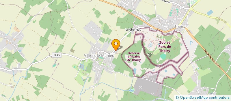 localisation de l'entreprise DLP NET  VILLIERS-LE-MAHIEU