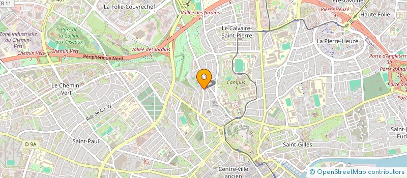 localisation de l'entreprise DLP PRO à CAEN