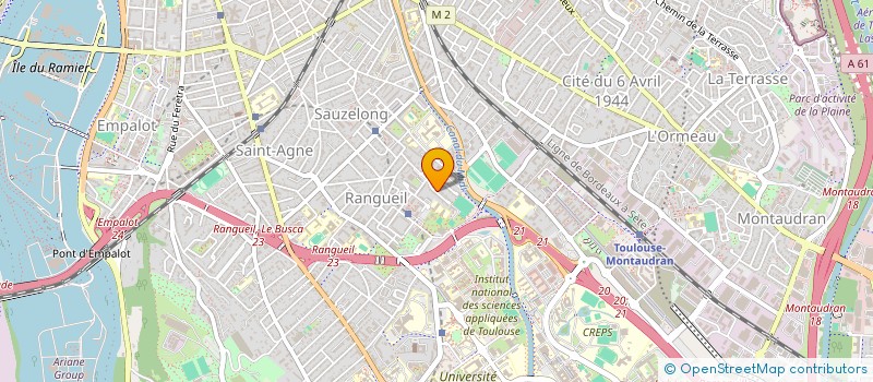 localisation de l'entreprise DLP4 à TOULOUSE