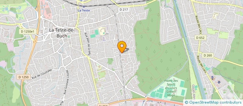 localisation de l'entreprise DLPC à LA TESTE-DE-BUCH