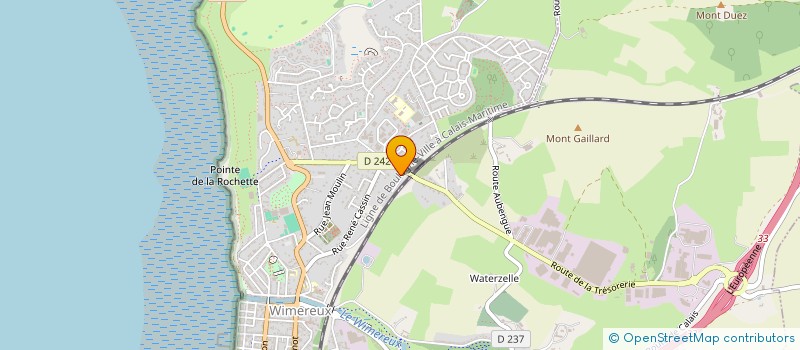 localisation de l'entreprise DLPI  WIMEREUX