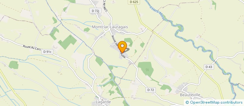 localisation de l'entreprise DLPR INVEST  MONTCLAR-LAURAGAIS