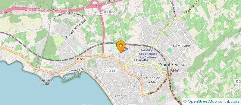 localisation de l'entreprise DLR  SAINT-CYR-SUR-MER