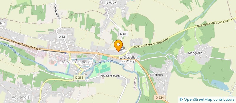 localisation de l'entreprise DLR  CRECY-LA-CHAPELLE