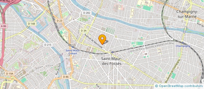 localisation de l'entreprise DLR BAT à SAINT-MAUR-DES-FOSSES