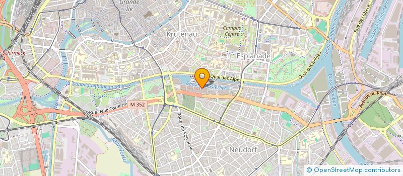 localisation de l'entreprise DLR CONCEPTION à STRASBOURG