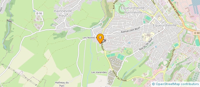 localisation de l'entreprise DLR INVEST  CHERBOURG-EN-COTENTIN