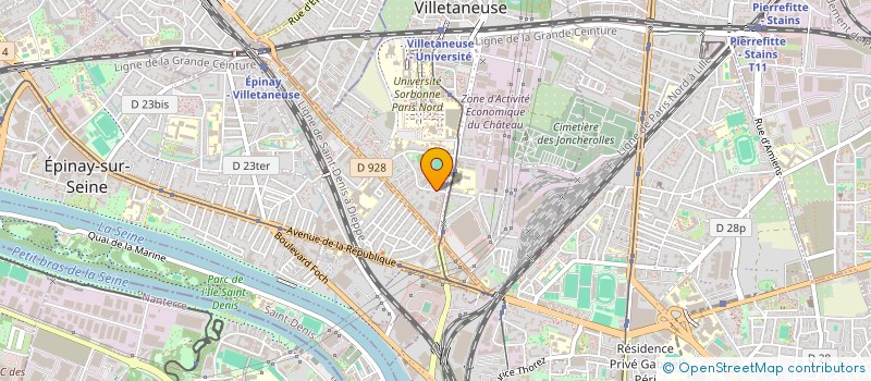 localisation de l'entreprise DLR SERVICES à VILLETANEUSE