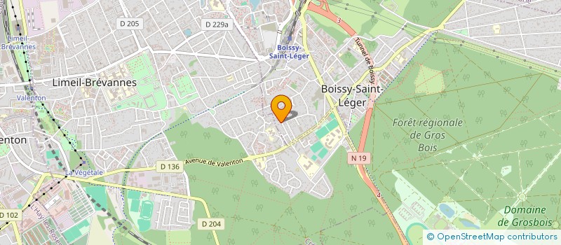 localisation de l'entreprise DLRS CONSEIL à BOISSY-SAINT-LEGER