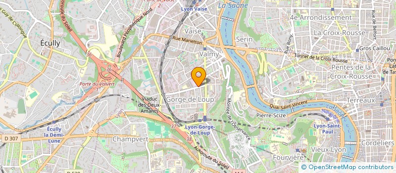 localisation de l'entreprise DLRT  LYON