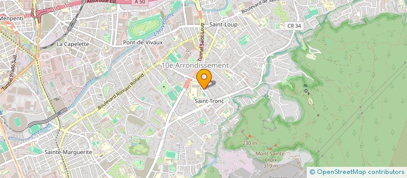 localisation de l'entreprise DLS  MARSEILLE