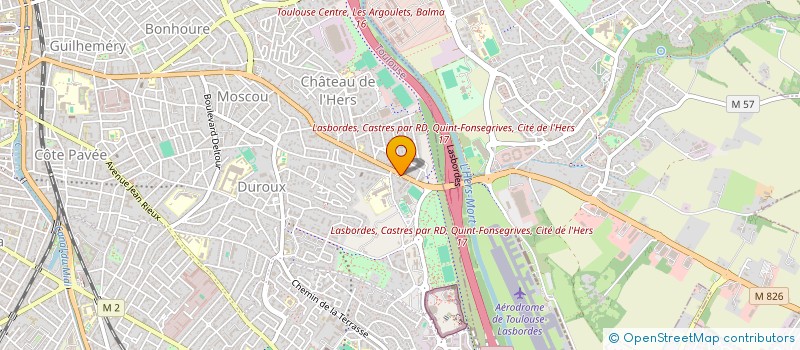 localisation de l'entreprise DLS  MONTAUBAN