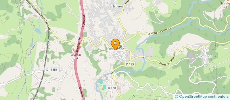 localisation de l'entreprise DLS BEAUTY  BRIVE-LA-GAILLARDE