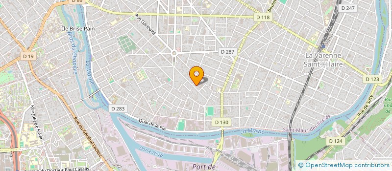 localisation de l'entreprise DLS CONSEIL à SAINT-MAUR-DES-FOSSES