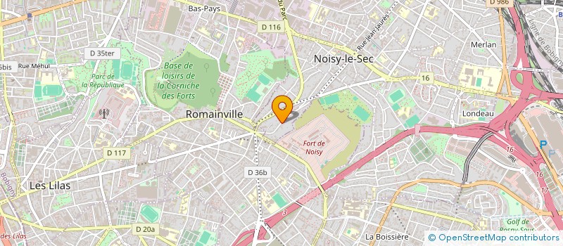 localisation de l'entreprise DLS CONSEILS à NOISY-LE-SEC