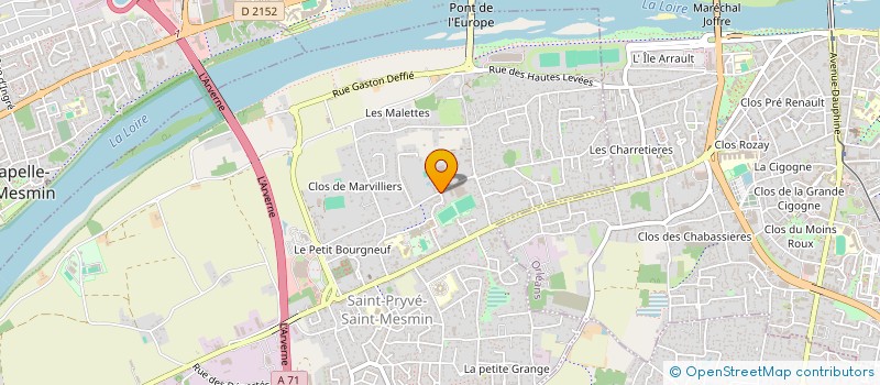 localisation de l'entreprise DLS CORPORATE à SAINT-PRYVE-SAINT-MESMIN