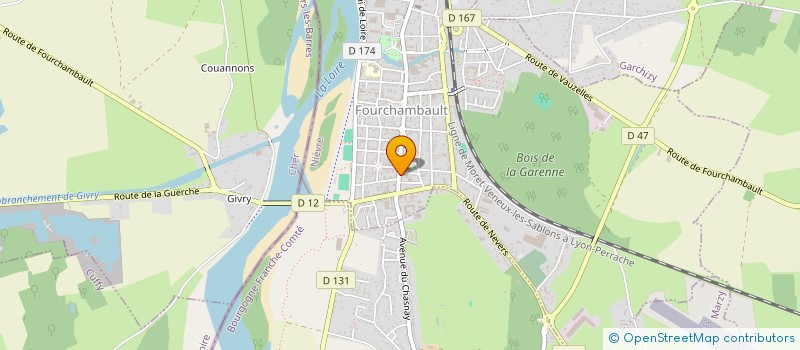 localisation de l'entreprise DLS DISTRIBUTION  FOURCHAMBAULT