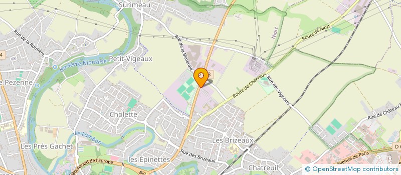 localisation de l'entreprise DLS RENOVATIONS  NIORT