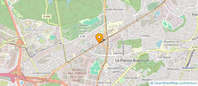 localisation de l'entreprise DLS RETAIL  CLAMART