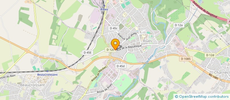 localisation de l'entreprise DLS ROTISSERIE  RIVES