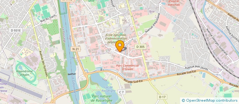 localisation de l'entreprise DLSA à BOE