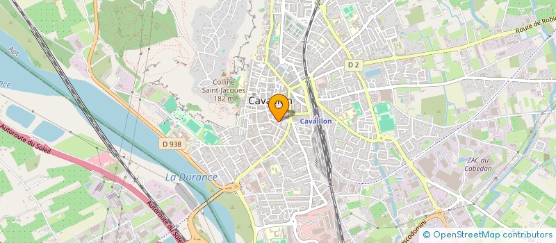 localisation de l'entreprise DLT  CAVAILLON