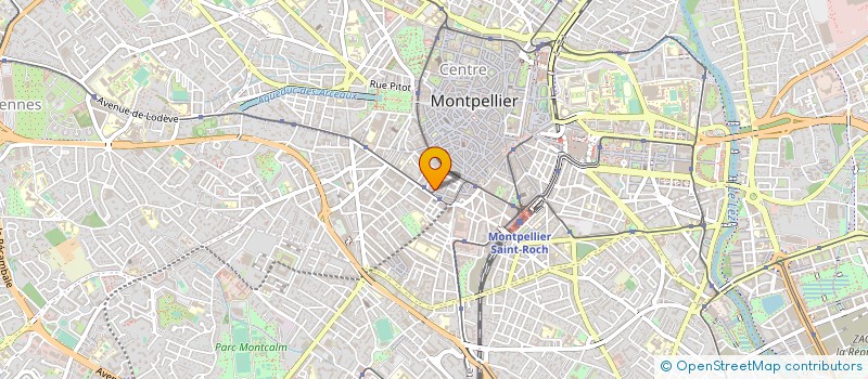 localisation de l'entreprise DLT IMMO à MONTPELLIER