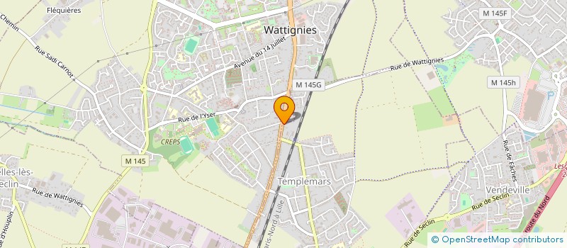 localisation de l'entreprise DLTA STUDIO  TEMPLEMARS