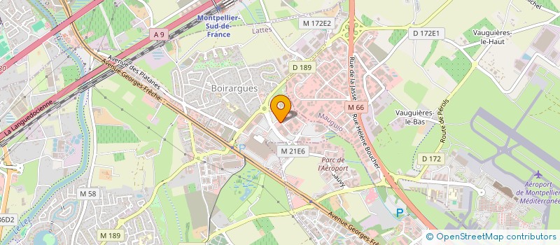 localisation de l'entreprise DLTI à LATTES