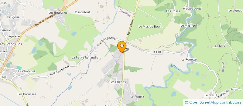 localisation de l'entreprise DLTP à SAINT-MARTIN-LE-VIEUX