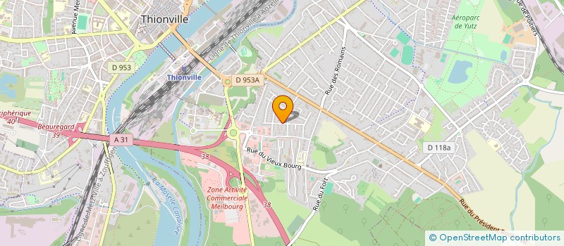 localisation de l'entreprise DLTT  YUTZ