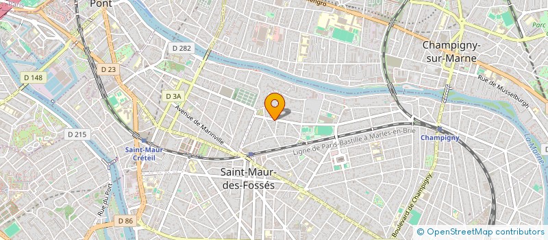 localisation de l'entreprise DLV à SAINT-MAUR-DES-FOSSES