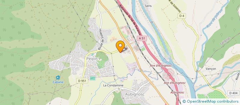localisation de l'entreprise DLV à PEIPIN