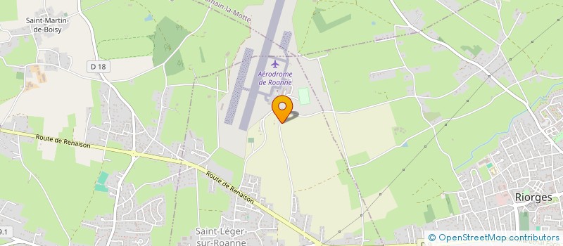 localisation de l'entreprise DLV CONCEPT à SAINT-LEGER-SUR-ROANNE