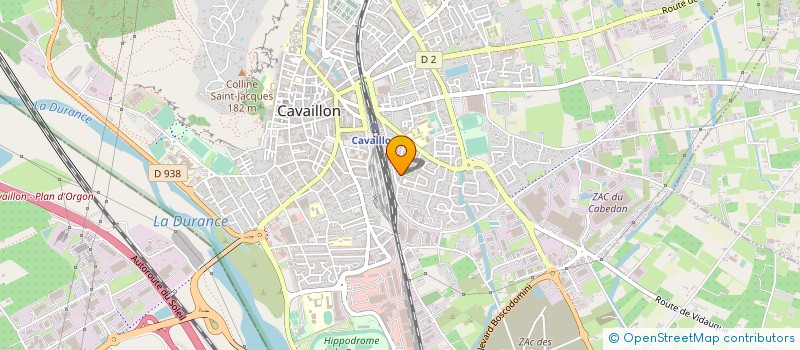 localisation de l'entreprise DLV TRAVAUX PUBLICS à CAVAILLON
