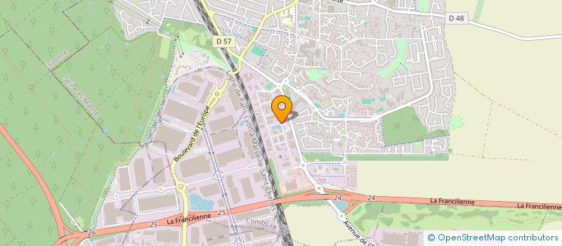 localisation de l'entreprise DLVB  COMBS-LA-VILLE