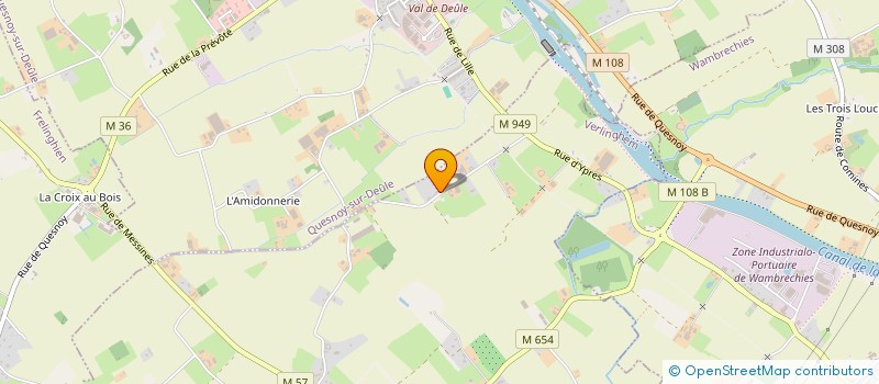 localisation de l'entreprise DLVLS  VERLINGHEM