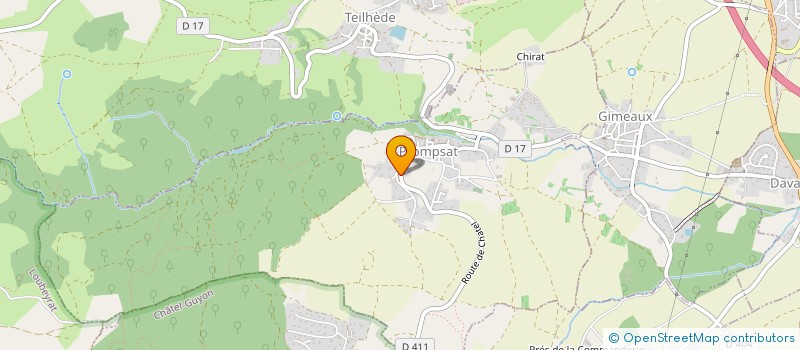 localisation de l'entreprise DLZ  RIOM