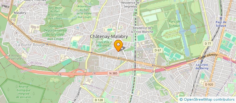 localisation de l'entreprise DLZ CONSEIL  CHATENAY-MALABRY