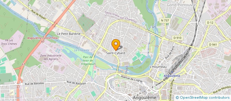 localisation de l'entreprise DLZ CONSULTING à ANGOULEME