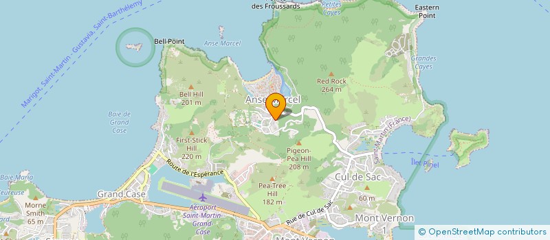 localisation de l'entreprise DM  SAINT MARTIN