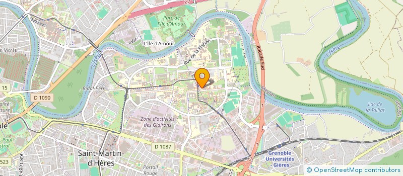 localisation de l'entreprise DM  GIERES