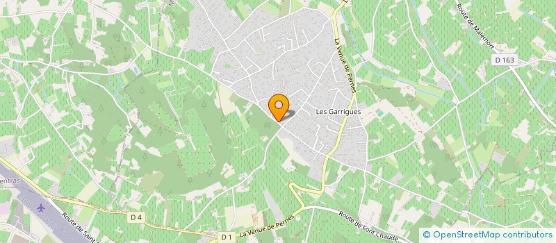 localisation de l'entreprise DM  MAZAN