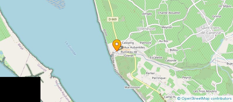 localisation de l'entreprise DM AUTO CONCEPT  VILLENEUVE