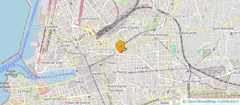 localisation de l'entreprise DM AUTOS à MARSEILLE