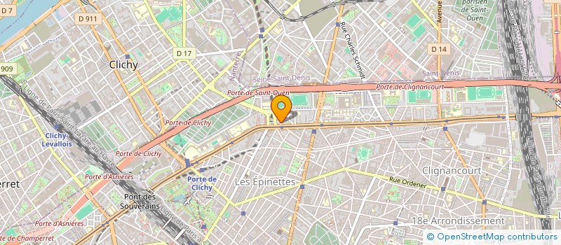 localisation de l'entreprise DM BAT  PARIS