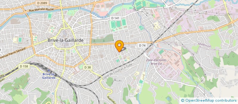 localisation de l'entreprise DM BOIS  BRIVE-LA-GAILLARDE